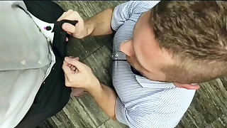 Blowjob for my kingpin in the office Office Slut